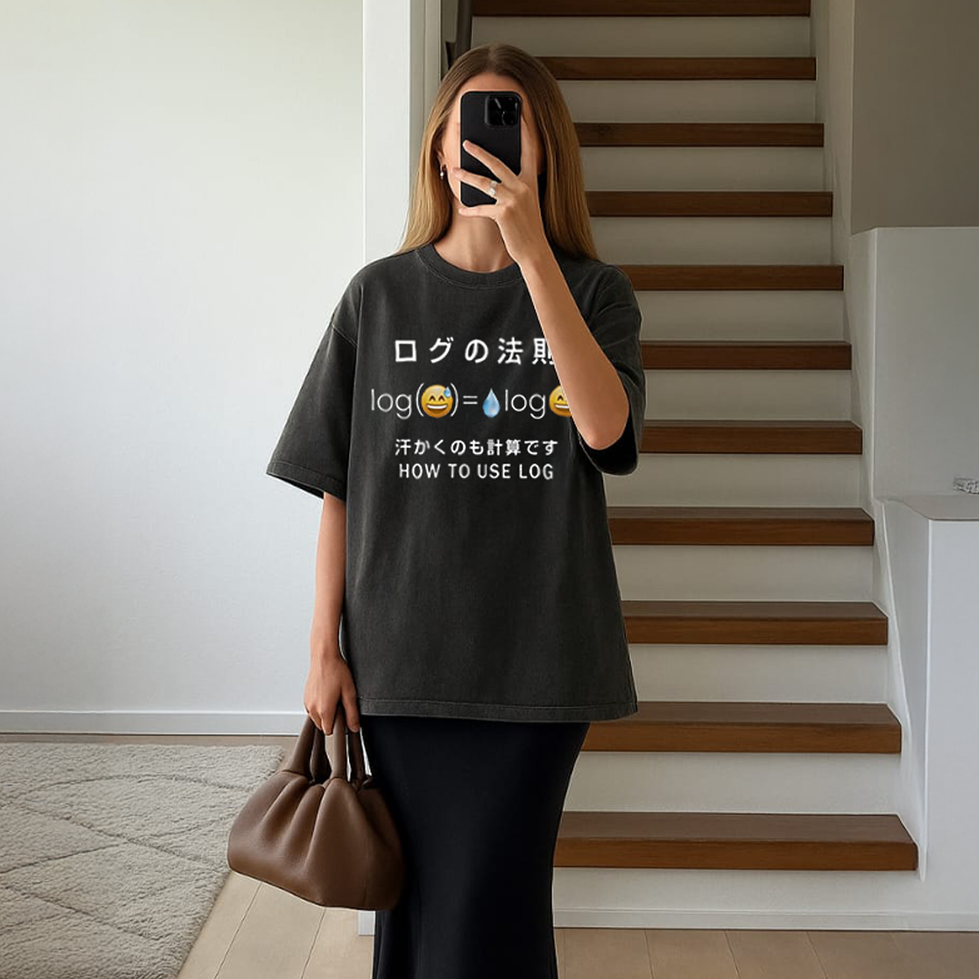 How To Use Log T-Shirt