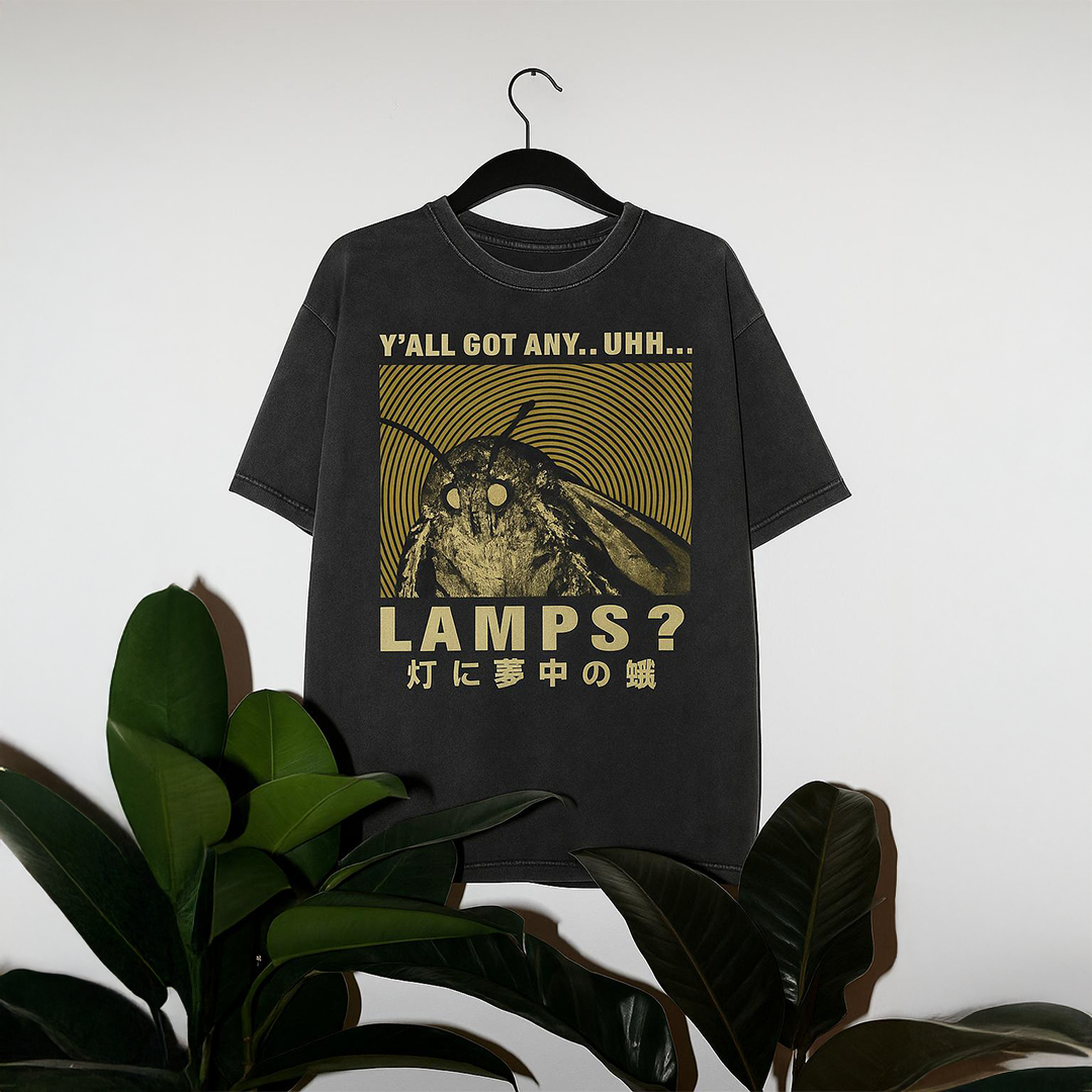 Moth Obsessed With The Light Washed T-Shirt