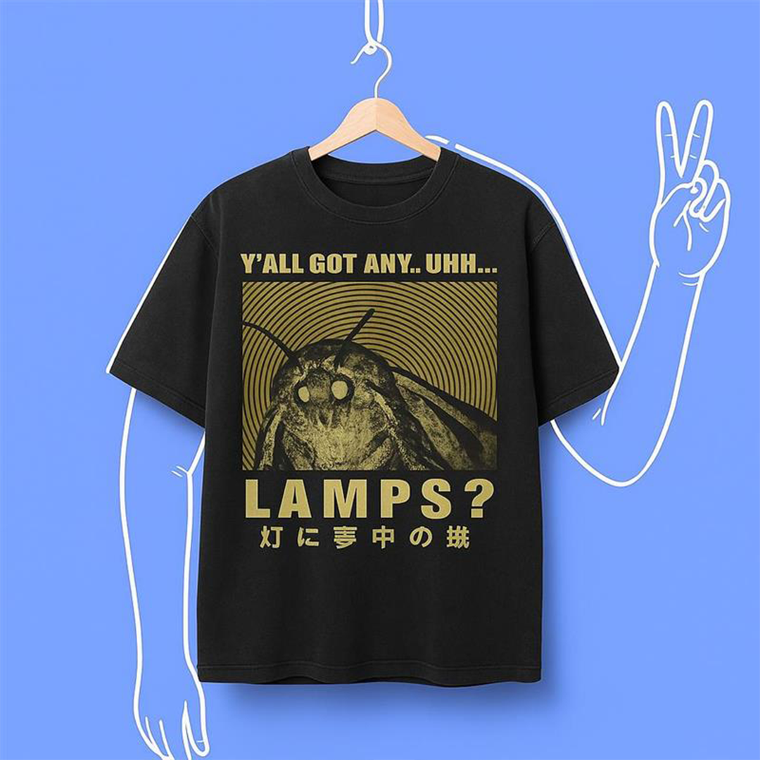 Moth Obsessed With The Light Washed T-Shirt