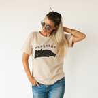 Cat with Japanese T-Shirt
