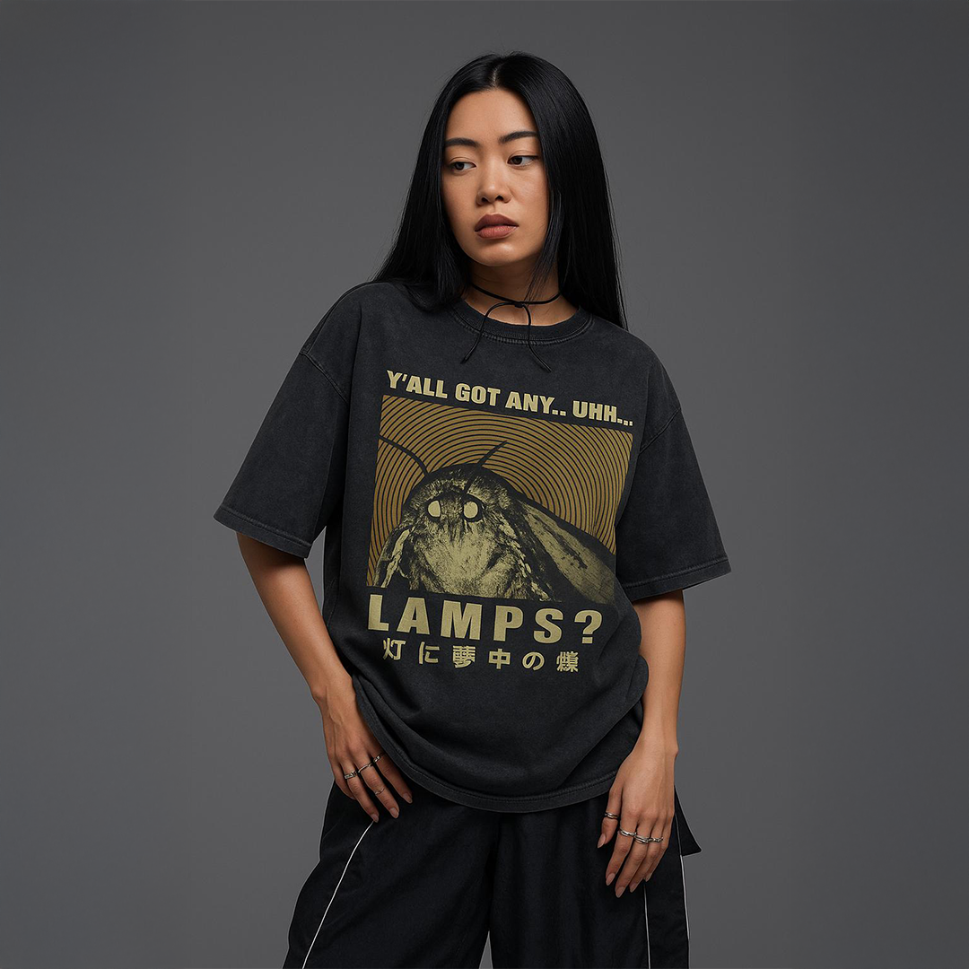 Moth Obsessed With The Light Washed T-Shirt