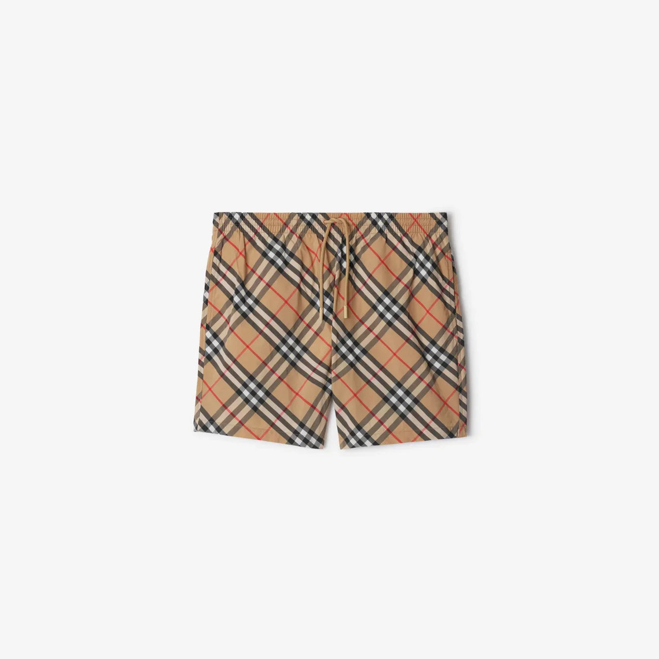 Swim shorts in check