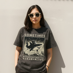 Shark + Cat Motivation T-Shirt