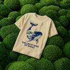 The Great Wave of Whale T-Shirt