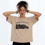 Cat with Japanese T-Shirt