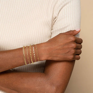 Gold Bracelets for Women,Dainty Bracelets Set for Women Trendy