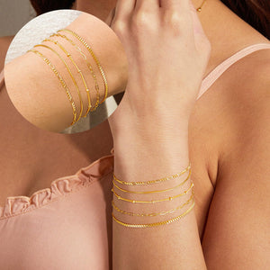 Gokeey Gold Bracelets for Women  Gold Adjustable