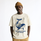 The Great Wave of Whale T-Shirt