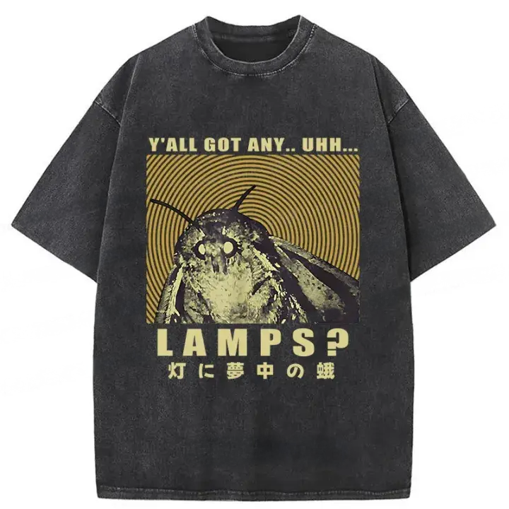 Moth Obsessed With The Light Washed T-Shirt