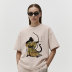 Cat Archery Washed T-Shirt